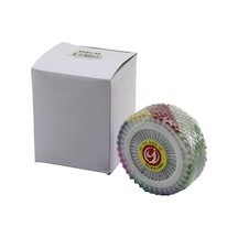 Yuvarlak Disk Standlı 1440 Adet Renkli Toplu Başörtü İğnesi 4801