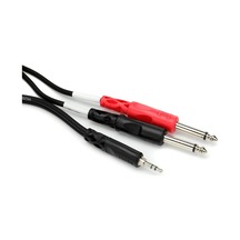 3.5 Mm. Trs M - Dual 1/4 İnç Ts M Stereo Breakout Kablo 90 Cm Cmp-153