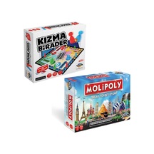Molipoly Emlak Ticaret Oyunu Ve Kızma Birader 2'li Set