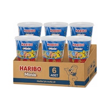 Haribo Minis 1 Gr X 100 Adet X 6 Adet-385