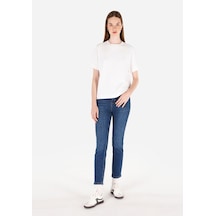 Colins Slim Fit Kadın İndigo Jean Pantolon Cl1067189 Q1.v1 Dn43072 Denim