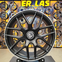 2 Adet Bk-5318 8,5 20 5 112 Et45 66,56 Mat Black Lıp Mac Jant Takım