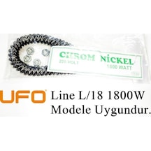 Ufo Line L/18 1800w Uyumlu 1800w İnfrared Soba Isıtıcı Rezistans Teli Yatay