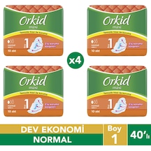 Orkid Maxi Normal Hijyenik Ped 40'Lı (10X4'Lü Paket)