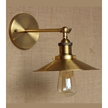 Mylights Vintage Metal Eskitme Aplik Beyaz
