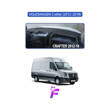 Volkswagen Crafter 2012-2019 Uyumlu Torpido Örtüsü Yansıma Önleyici Koruma Hızlı Montaj K77 Torpido Halısı