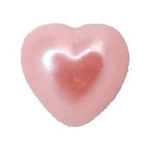 İNCİ YARIM KALP PEMBE 12mm PK:640