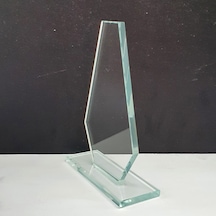 Decorita Plaket|Kristal Cam Plaket|Şekil-4| Baskısız|10'lu Takım