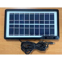 Bolsat Güneş Paneli 3.5 Watt 14x25 Cm Çerçeveli 5.5x1.7 Jaklı 9 Volt
