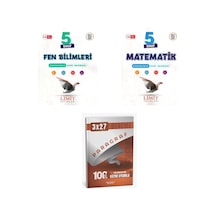 2027 Limit 5. Sınıf Etkinlikli Fen Bilimleri + Matematik Soru + Anla Kazan Paragraf Deneme 3'lü Set