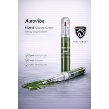 Peugeot Rötuş Boya Kalemi M0m1 Olivine Green Zeytin Yeşili 2si1arada Çizik Giderici