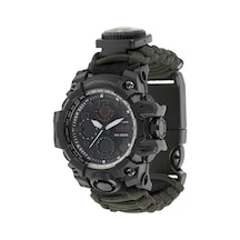 North Pacific Outdoor Dijital Kol Saati Siyah - Yeşil
