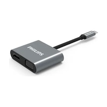 Philips Type-C HDMI VGA USB Dönüştürücü Adaptör