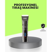 Şarjlı Saç Kesme Makinesi - 4 Taraklı, 2 Kademeli Güç Ayarı, Uzun Pil Ömrü