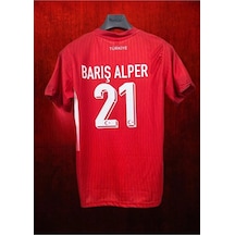 Türkiye Euro 2024 Barış Alper Yılmaz Forması Red Çok Renkli