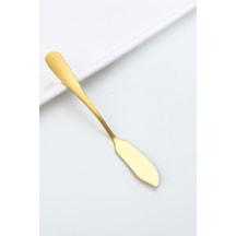 1010 Çelik Gold Renk Tereyağ Reçel Kahvaltı Bıçağı Cin618sr Diğer