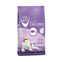 Vancat Lavanta Kokulu Bentonit Kalın Taneli Kedi Kumu 10 KG