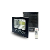 Cata 120 Watt Beyaz Işık 1200 Lümen Kumandalı Solar Projektör Led Projektör Dış Mekana Uygun Ct-4648