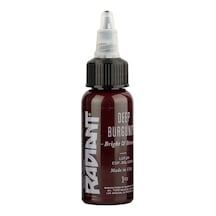 Deep Burgundy Radiant Dövme Boyası 30ml Yoğun Bordo Profesyonel Tattoo Ink