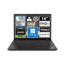 Lenovo ThinkPad P16S G3 21KS0000TX32 U7 155H 32 GB 512 GB SSD RTX500ADA 16" W11P Dizüstü Bilgisayar
