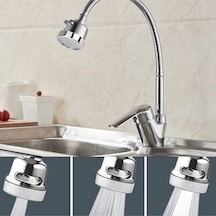 Mix Kuğu Mutfak Evye Batarya 3 Fonksiyonlu Oynar Başlıklı Sarı