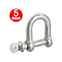Salıncak 6mm Zincir Kilidi U Mapa Vidalı Bağlantı -5 Adet Diğer