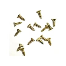 Jenerik Klips, Menteşe, Ayak, Ağaç, Sunta Vidası 2,2x7,5mm - Sarı 100 Adet