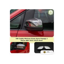 Vw Caddy Minivan Krom Ayna Kapağı 2 Parça Abs 2015-2019 Arası