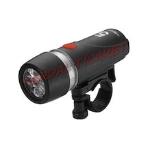 Bisiklet Ön Far 5 Led'Li [Pil Dahil] 1.Kalite