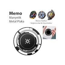 Memo Manyetik Metal Halka - Memo Telefon Soğutucu Uyumlu Cx07-cx08 Ve Manyetik Tüm Modeller- 5775