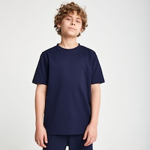 Lescon Lacivert Çocuk Kısa Kol T-shirt 25s-3260-25n