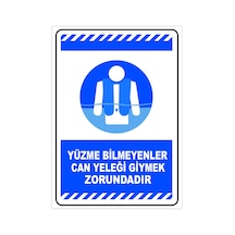Yüzme Bileyenler Can Yeleği 35x50 Cm Galvaniz Saç 0,4 Mm