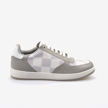 Mocassini Erkek Spor & Sneaker Ayakkabı 7434 Gri-beyaz