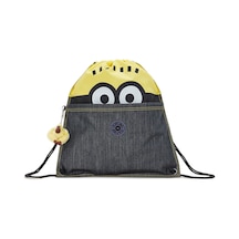 Kipling Kıplıng Supertaboo Orta Boy Sırt Çantası Mavi Mınıon Jeans Bl Mavi