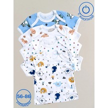 Mukosa Çocuk Kısa Kollu Ceket, Omuz Düğmeli 447649023 Gri