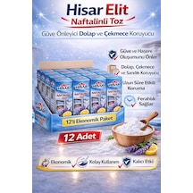 Hisar Elit Naftalinli Toz Güve Önleyici Dolap Ve Çekmece Koruyucu 12 Adet