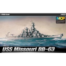 Academy 14223 1/700 Ölçek, Uss Missouri Bb 63 Modeler's Edition Savaş Gemisi, Plastik Model Kiti