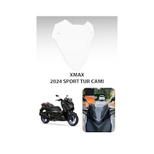 Yamaha Xmax Uyumlu Sport Tur Camı 2024 Şeffaf