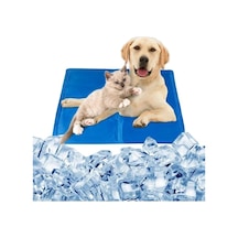 Soğutucu 50 X 65 Cm Kedi Ve Köpek Yatağı Açik Mavi