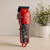 Usb Şarjlı Saç & Sakal Kesme Makinesi - Şeffaf Gövde 1 - 2 Saat