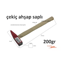 Çekiç Saplı 200 Gr Çivi Çekici Küçük Çekic