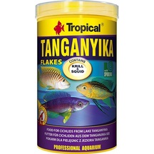 Tropical Tanganyika Flakes Tanganyika Cichlid Balıkları İçin Pul