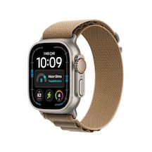 Apple Watch Ultra 4 Gps + Cellular 49MM Natural Titanyum Kasa - Kum Trail Kordon - S/m Akıllı Saat (Distribütör Garantili)