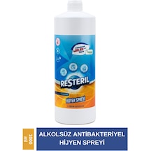 Resteril Antibakteriyel Doğal Dezenfektan Su Bazlı Hijyen Spreyi 1 L