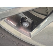 Toyota Sibop Kapağı , Toyota Araç Lastik Sibop Kapağı , Toyota Araç Tekerlek Sibop Kapağı - 4 Adet