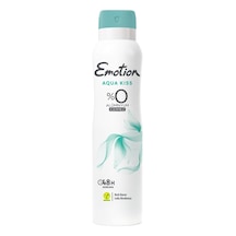 Emotion Aqua Kiss Deodorant 150 Ml - 8 Adet Tarı