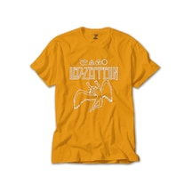 Led Zeppelin Zoso Icarus Sarı Tişört Sarı