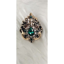 Taşlı Yaka Iğnesi (Broş) (508664828) Çok Renkli