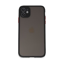 Apple iPhone Uyumlu  11 Kılıf Montreal Silikon Kapak -  Siyah