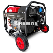 Senci Sdf 200b Inverter 6,5 Kva Monofaze Benzinli Kaynak Jeneratörü